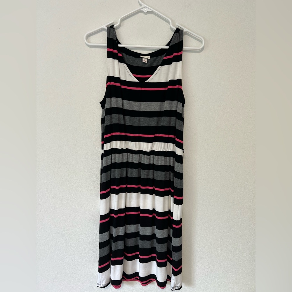 Merona Striped Sleeveless Dress